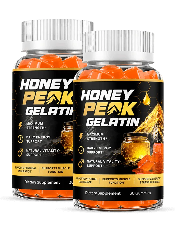 Honey Peak Gelatin Sexual Performance & Erections Booster